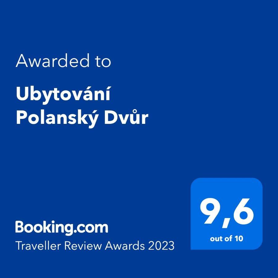 Ubytovani Polansky Dvur Velké Karlovice Exterior foto